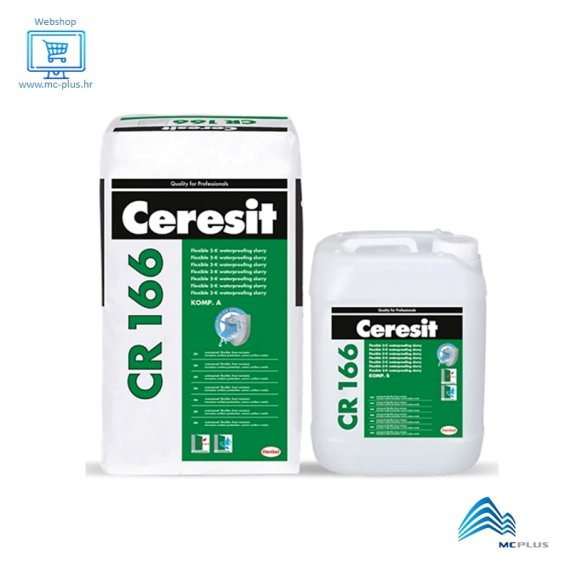 Ceresit CR 166 2K fleksibilna hidroizolacija na bazi cementa 24kg + 8l