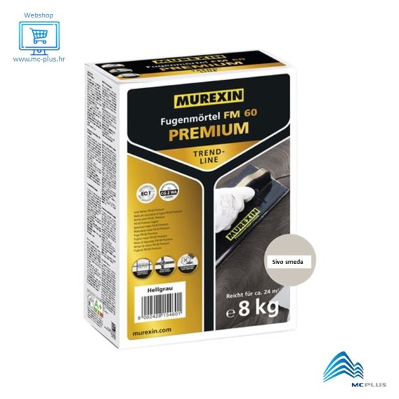 Murexin fug masa Premium trend sivo smeđa 8kg FM60 (graubraun)