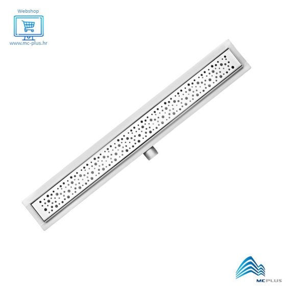 Armal tuš kanalica inox 60 cm mjehurići