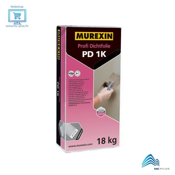 Murexin hidroizolacija 1K, folija za brtvljenje PD 1K Profi 18 kg