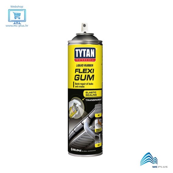 Tytan professional Flexi gum,crna 400ml