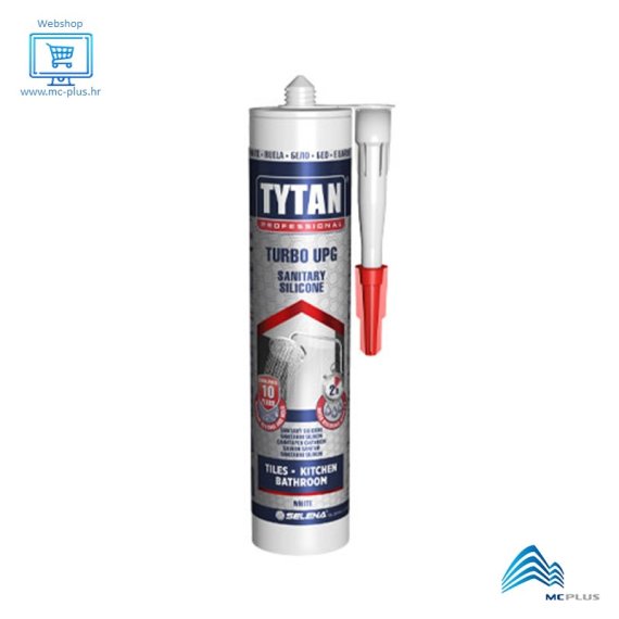 Tytan professional turbo UPG sanitarni silikon bijeli,280ml
