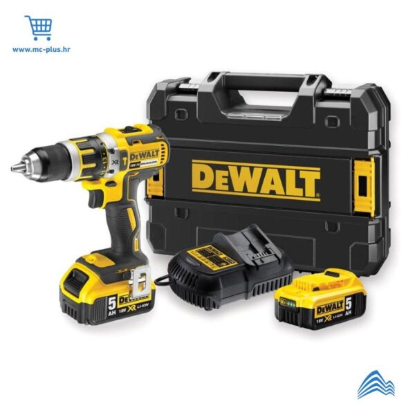DCD796D2* Dewalt aku udarna bušilica/odvijač 18V 2x5,0Ah