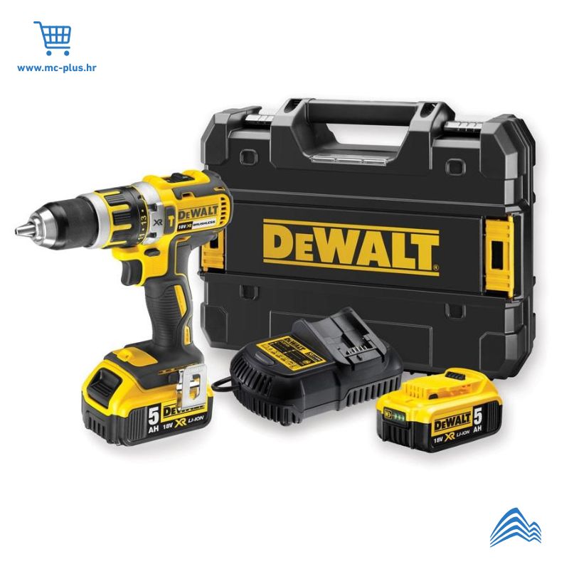 DCD796D2* Dewalt aku udarna bušilica/odvijač 18V 2x5,0Ah