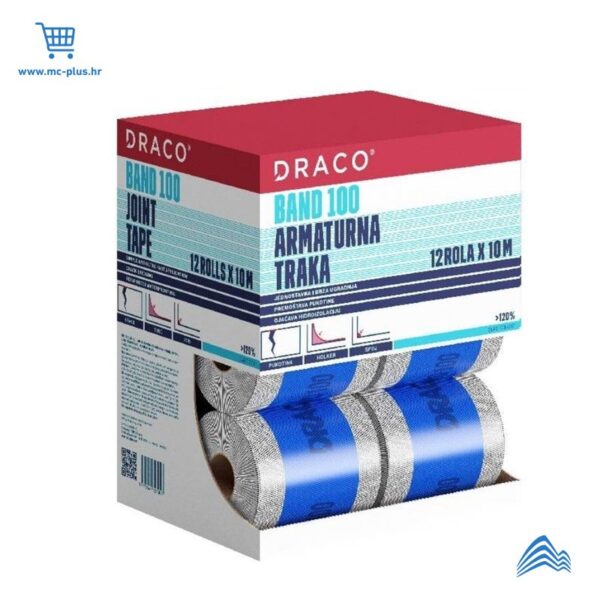 500186 Draco Band 100 12cm x 10m elasticna traka za armiranje hidroizolacije