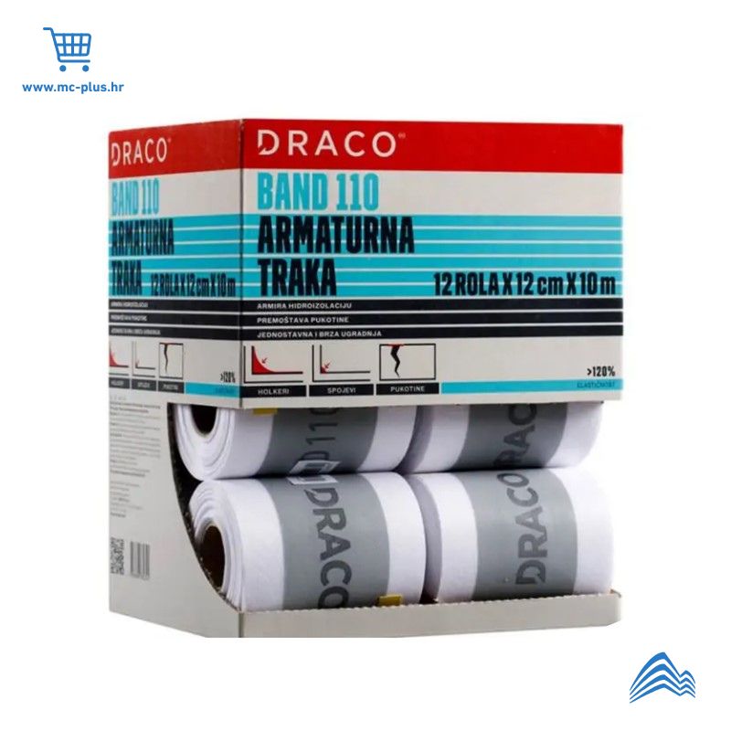 500187 Draco Band 110 12cm x 10m elasticna traka za armiranje hidroizolacije