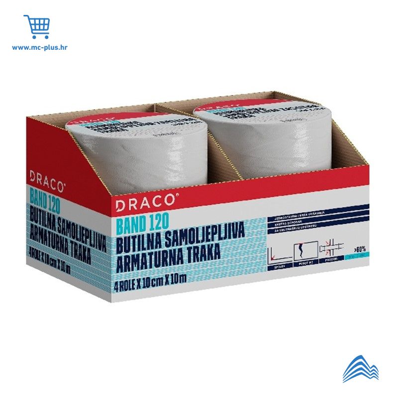 500189 Draco Band 120 10cmx25m brtvlj. spojeva oko prozora i vrata, pukotina i prodora