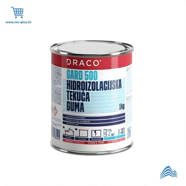 500237 Draco Gard 500 bijela 1/1 1-komp. univerzalna PU hidroizolacija