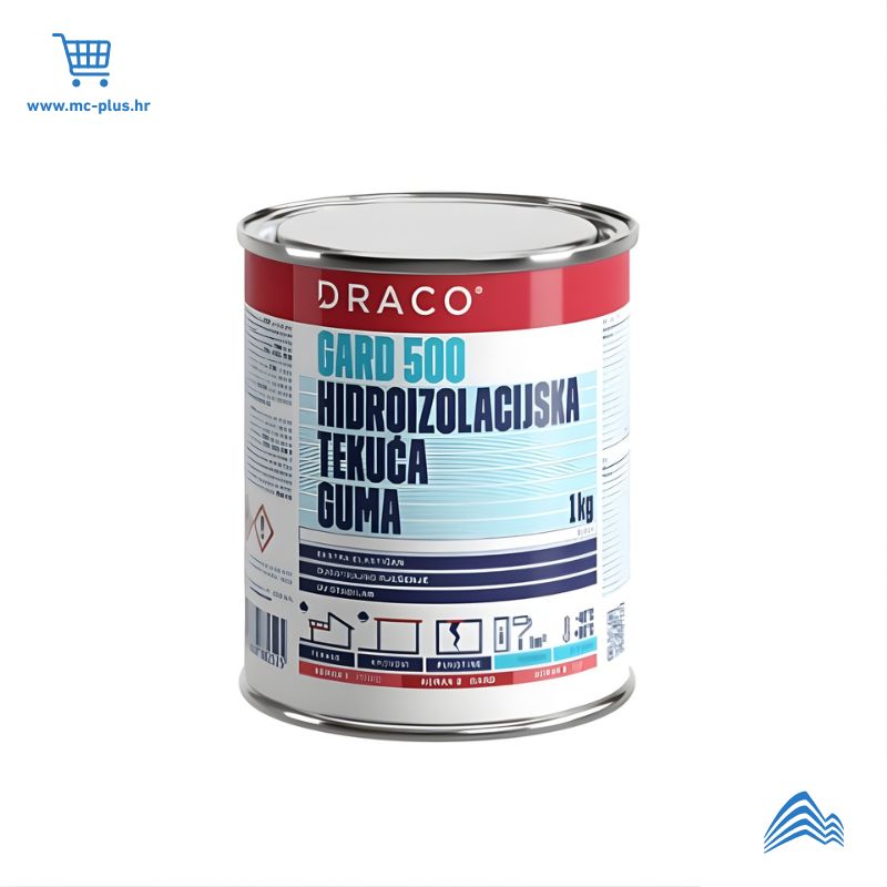 500237 Draco Gard 500 bijela 1/1 1-komp. univerzalna PU hidroizolacija
