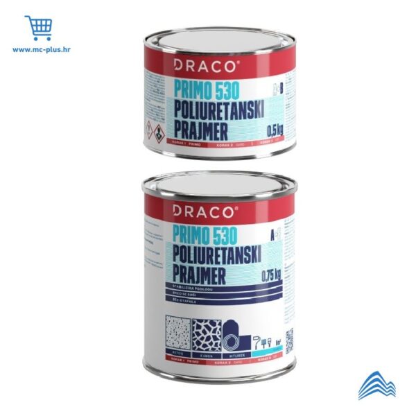 500379 Draco PRIMO 530 (A+B) 1,25kg PU prajmer za razne podloge