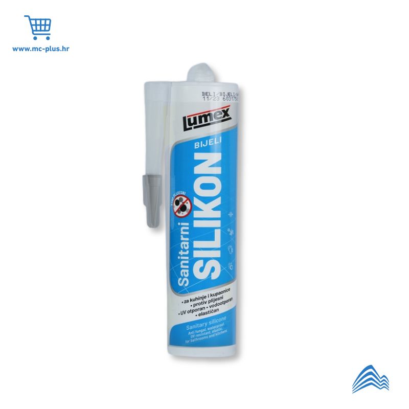 SIL-02 Lumex silikon sanitarni bijeli 280ml