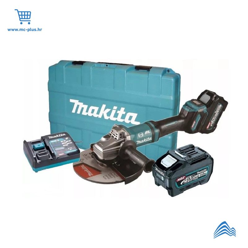 987572 Makita aku brusilica GA038GT201(230mm,40Vmax Li-ion, 2x5Ah)