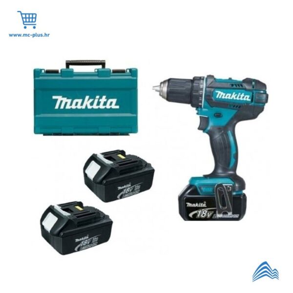 Makita bušilica aku 18V DDF482RFE3 Li-ion 2x1,5Ah