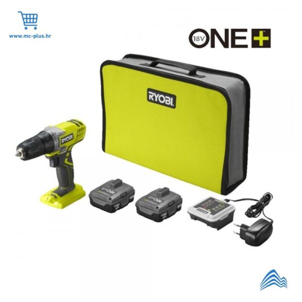 R12SD-220S Ryobi aku bušilica 12V,2x2ah,10mm