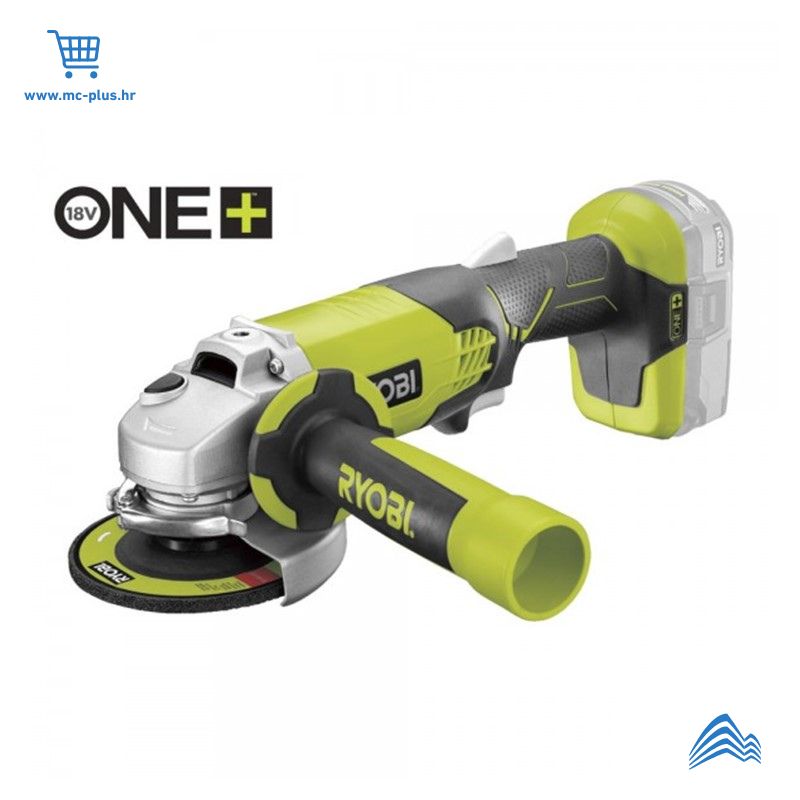 R18AG-0 Ryobi aku kutna brusilica 18V, 115mm(bez aku)