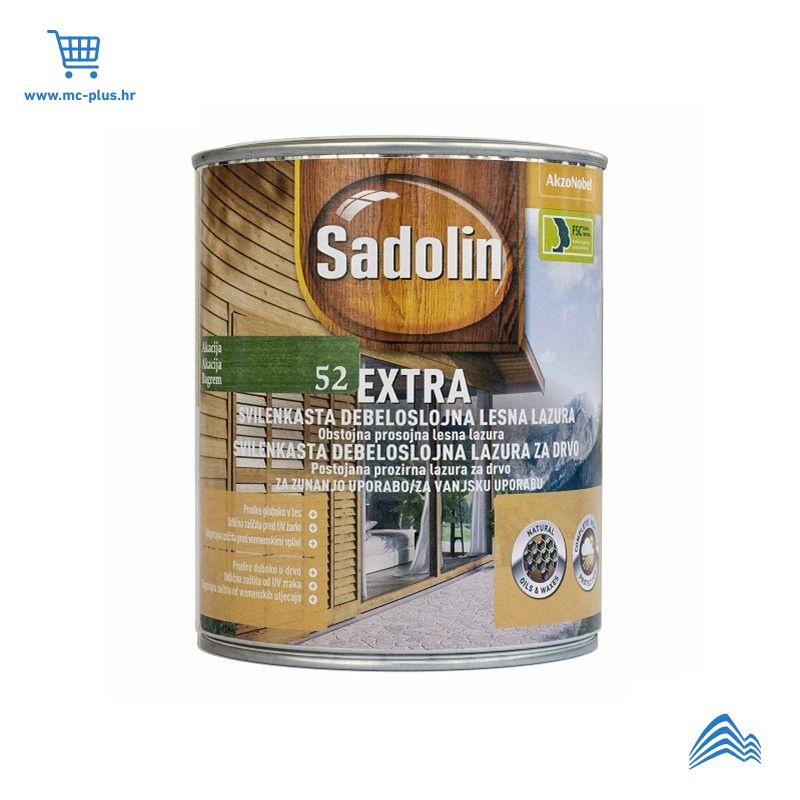 5128774 Sadolin Extra svijetli hrast 0,75L