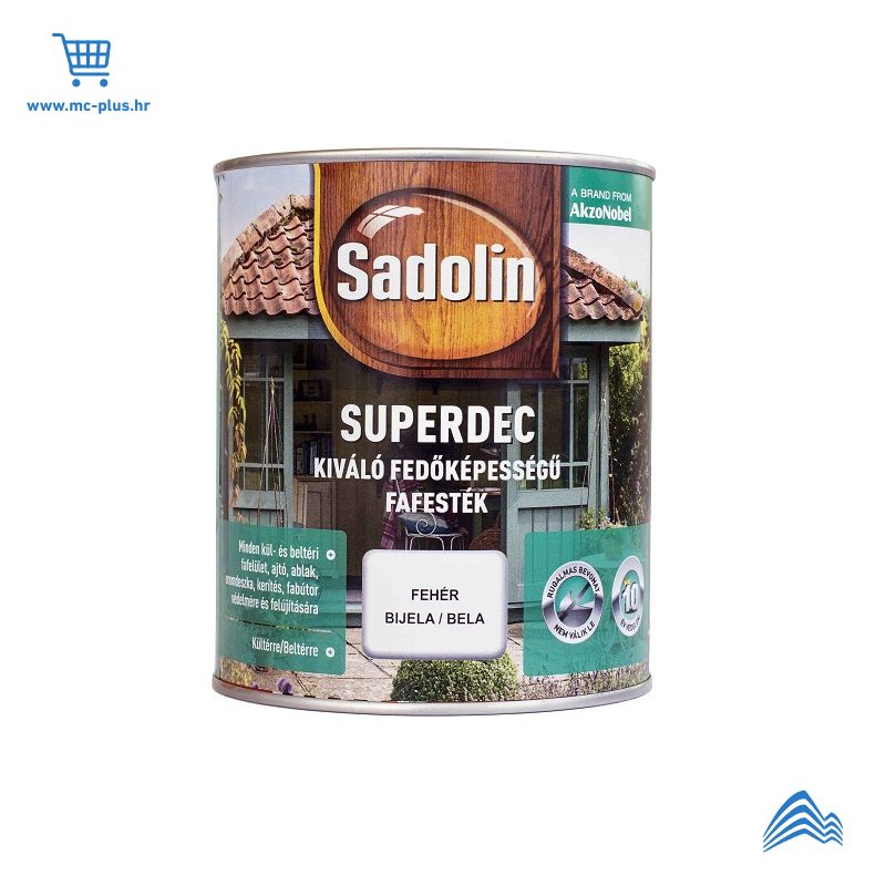 5087489 Sadolin Superdec bijela 0,75l