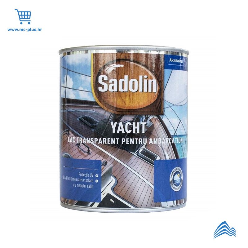 5034780 Sadolin Yacht bezbojni lak za drvo Gloss 95 2,5 L