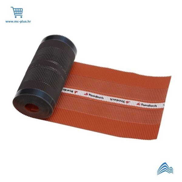 6000243 Tondach odzračna traka za sljeme/greben Al 280mm/5m Basic smeđa