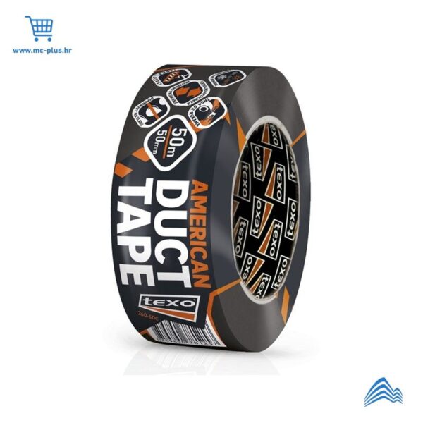 Texo American duct tape (crna)