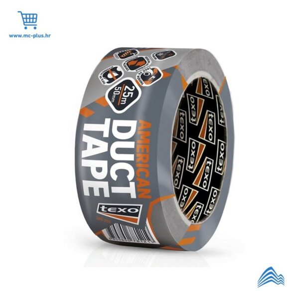 Texo American duct tape (srebrna)