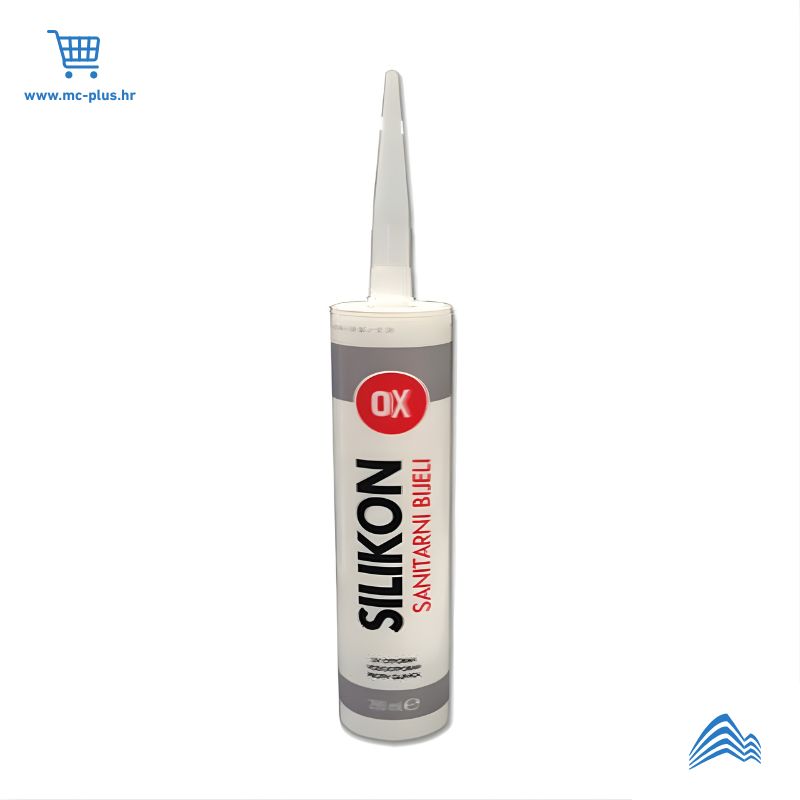 OX-S-02 Texo sanitarni silikon OX bijeli 280ml