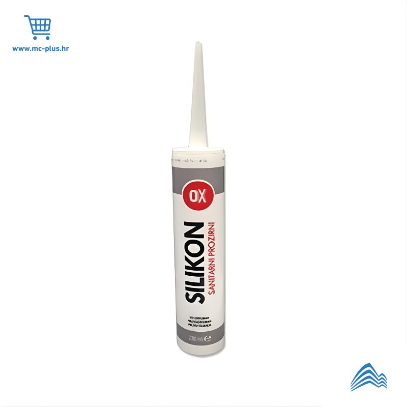 OX-S-01 Texo sanitarni silikon OX prozirni 280ml