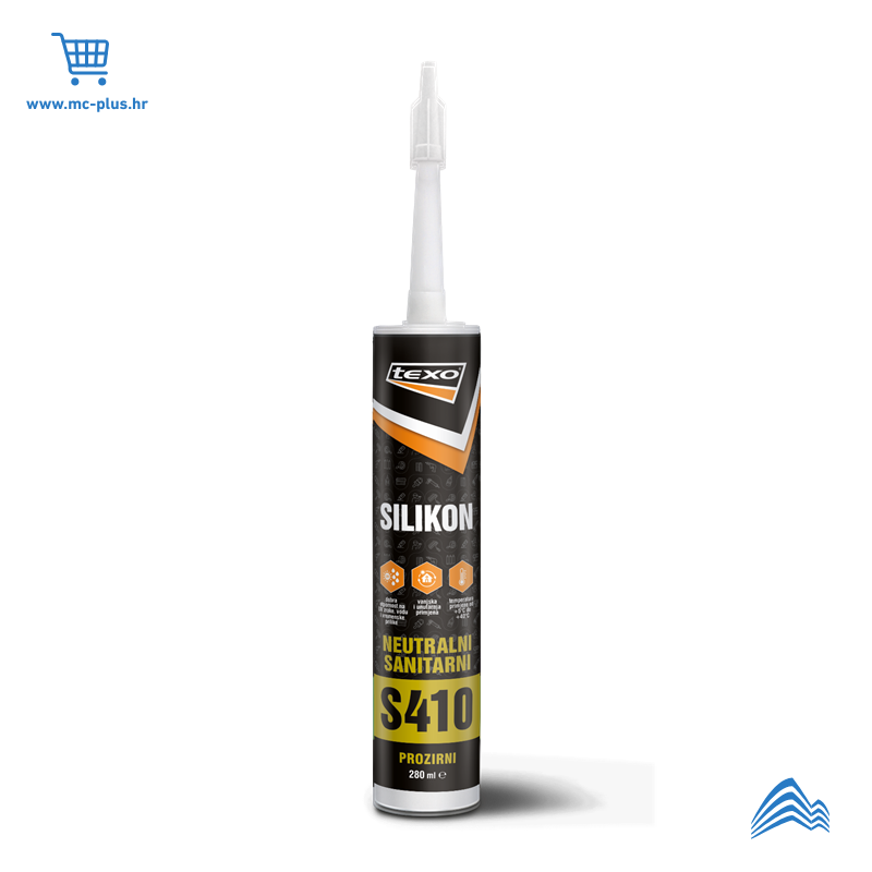 TX-S-09 Texo silikon neutralni prozirni 280ml