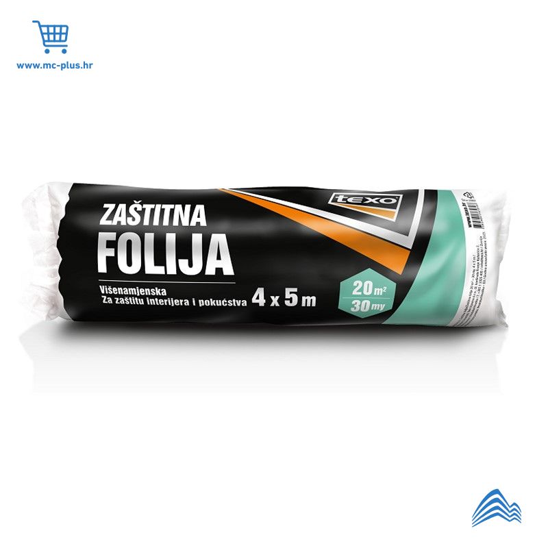 45807 Texo zaštitna folija  20m2 - 30my 4x5m