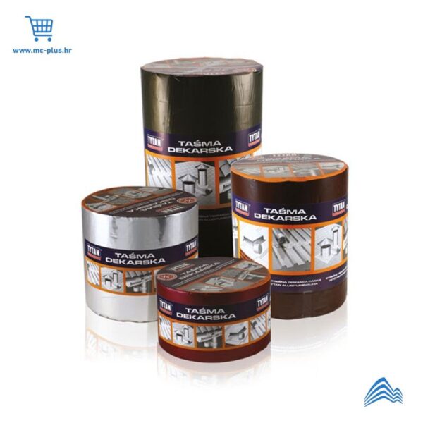 TYRS75AL Tytan professional RS TAPE samolj. bit.vodootporna traka sa aluminijem 7,5cm/10m