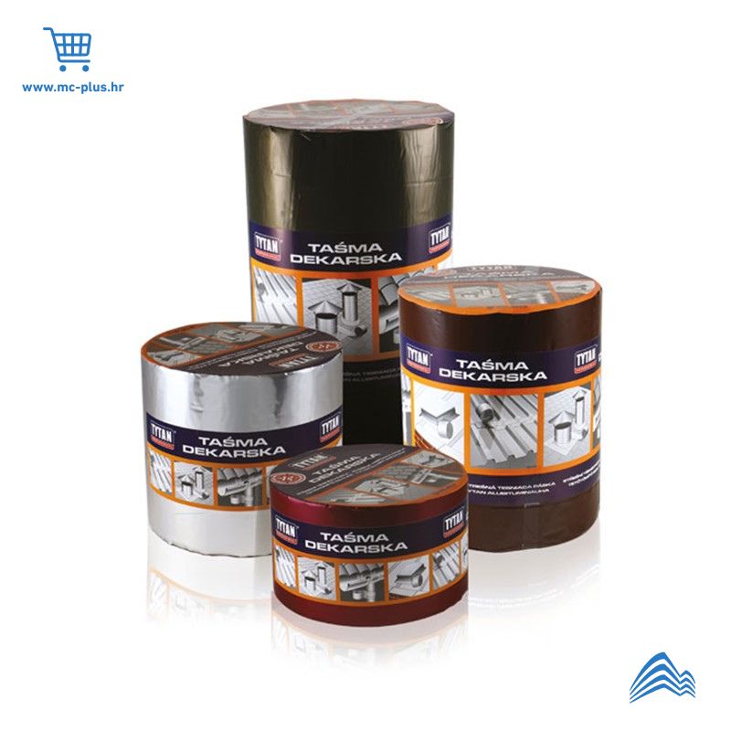 TYRS75AL Tytan professional RS TAPE samolj. bit.vodootporna traka sa aluminijem 7,5cm/10m