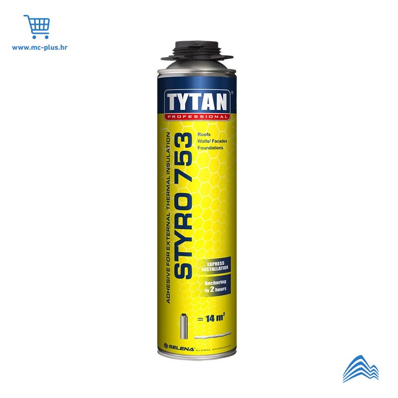TYPUSTIROPOR Tytan professional Styro 753 ljepilo za izolaciju 750ml