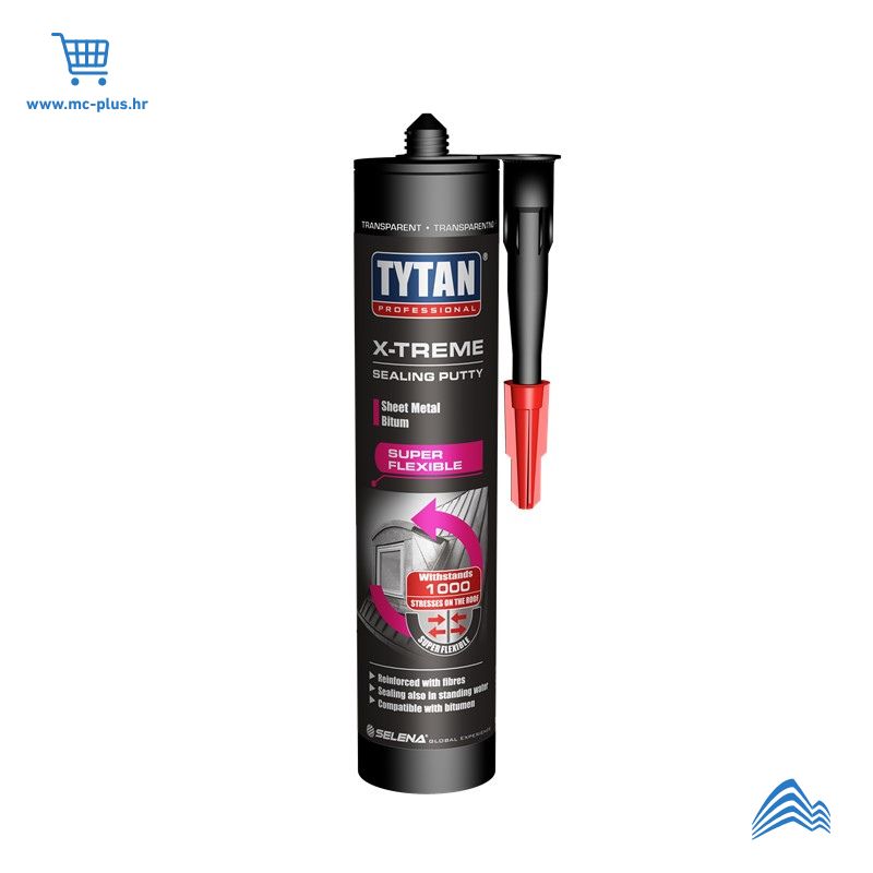 TYXTREAM Tytan professional X-tream transparentno gumeno brtvilo 300ml