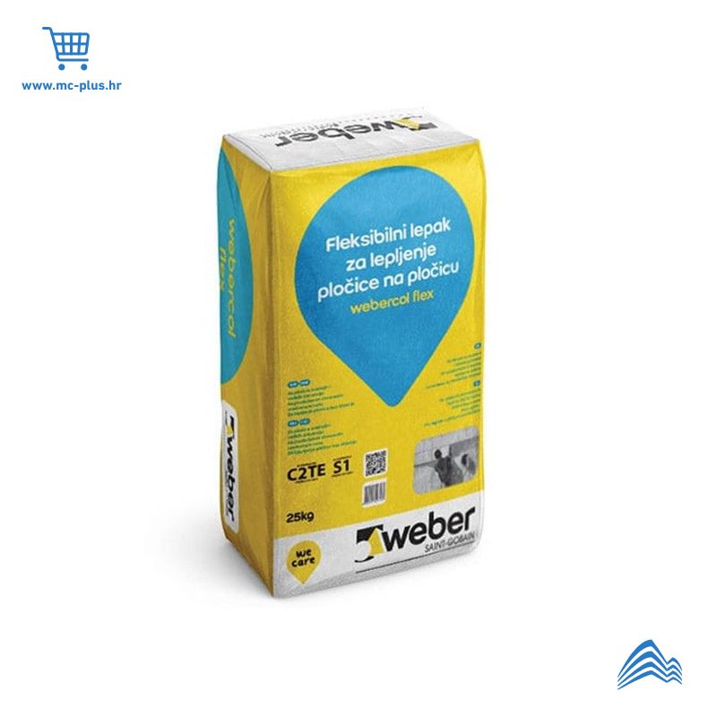 LK3* Weber flex ljepilo za keramiku 25/1 C2TE S1, 48kom/pal