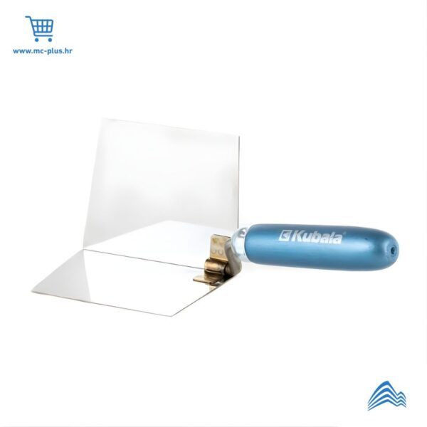 0909 Žlica zidarska  60x85 kutna unutarnja inox drvena drška Lumex