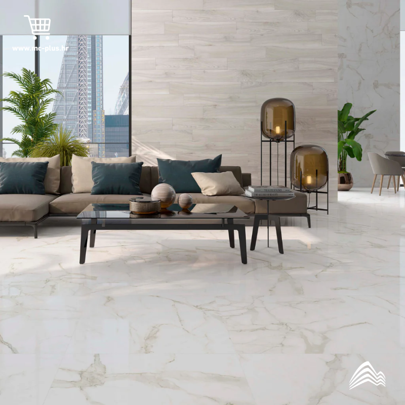 BIL Statuario Gold 60x120 POL O-R rett. 1,44m2/pak