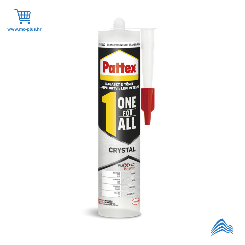 1963630 Pattex One for All Crystal , 290g